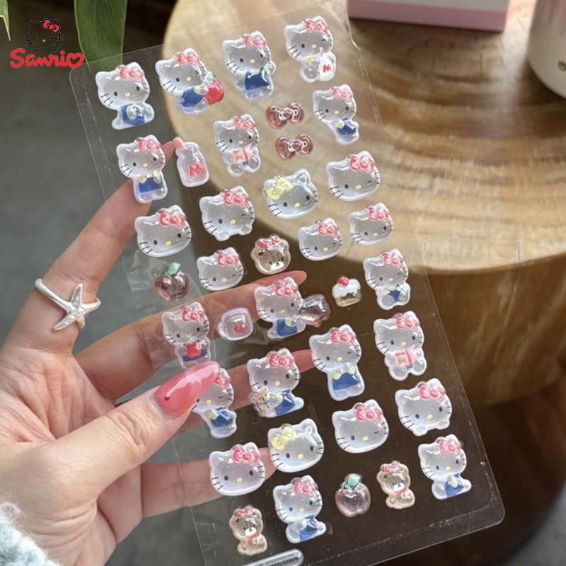 Phone Accessories Supplier - Anime Hello Kitty Kuromi 3D Stickers