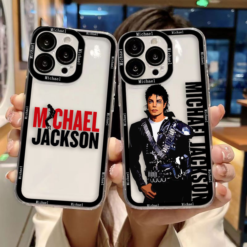 Phone Accessories Logo - Dancer m-Michael j-Jackson Cover Clear Phone