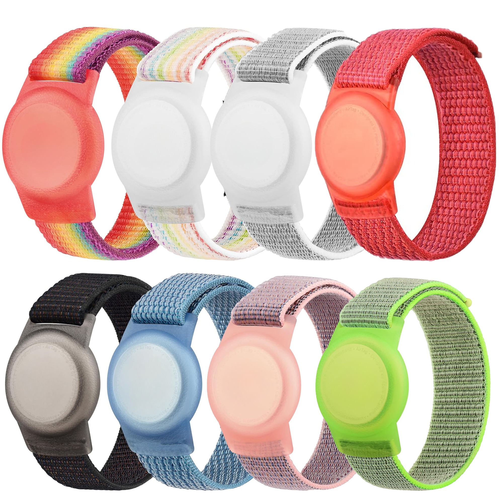 Airtag Holder Case - Nylon AirTag Bracelet for Kids,Watch Bands