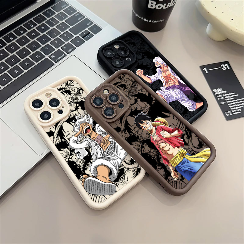 Cartoon One Pieces Luffy Soft  - Phone Accessories Logo recension och pris