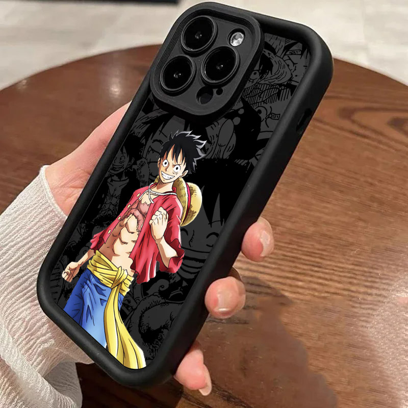 Cartoon One Pieces Luffy Soft  - Phone Accessories Logo recension och pris