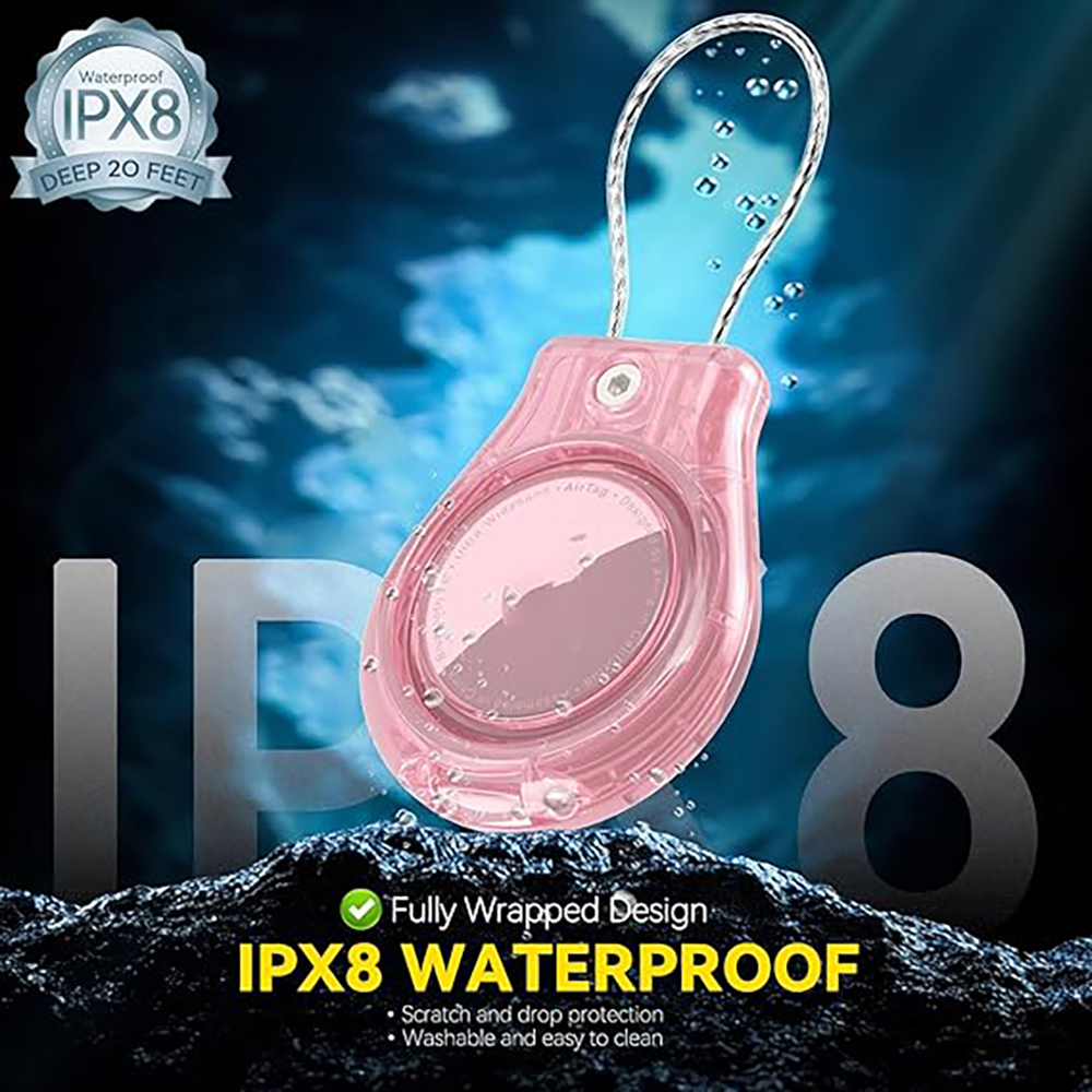 GITFOS Waterproof AirTag Case  - Airtag Holder Case recension och pris