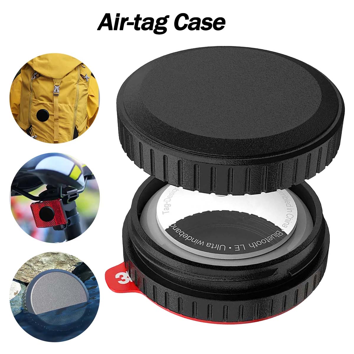 Waterproof Shockproof Protecti - Airtag Holder Case recension och pris