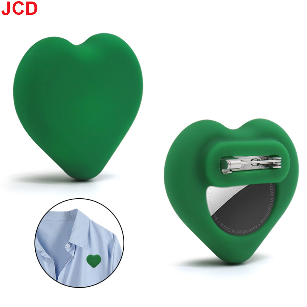 1pc Heart-shaped Silicone Prot - Airtag Holder Case recension och pris