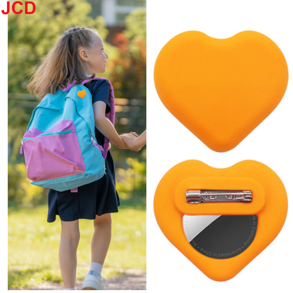 1pc Heart-shaped Silicone Prot - Airtag Holder Case recension och pris