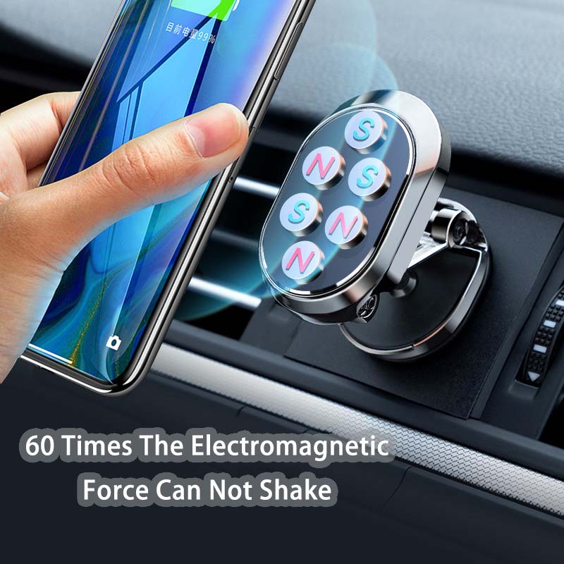 Metal Magnetic Attraction Car  - Phone Accessories Logo recension och pris