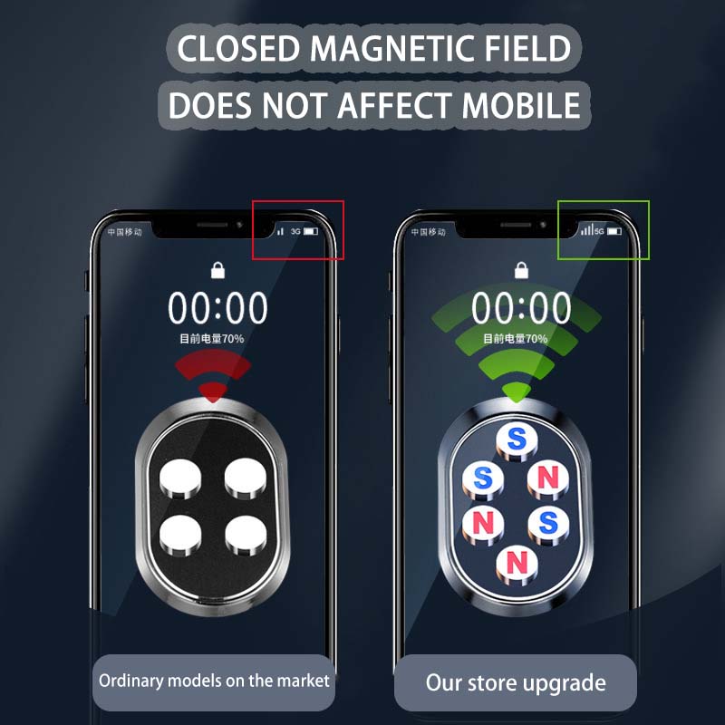 Metal Magnetic Attraction Car  - Phone Accessories Logo recension och pris