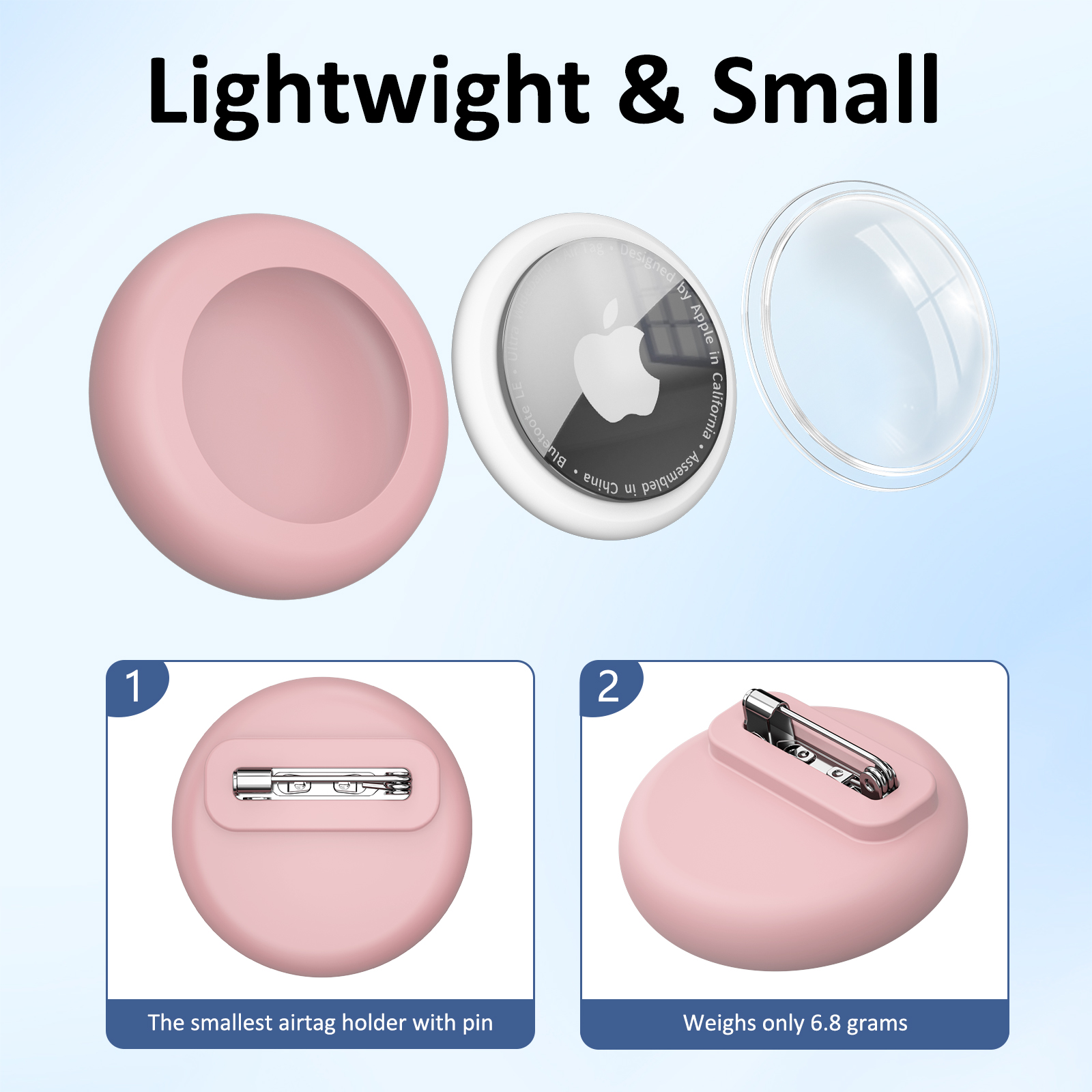 Silicone Holder for Apple Airt - Airtag Holder Case recension och pris