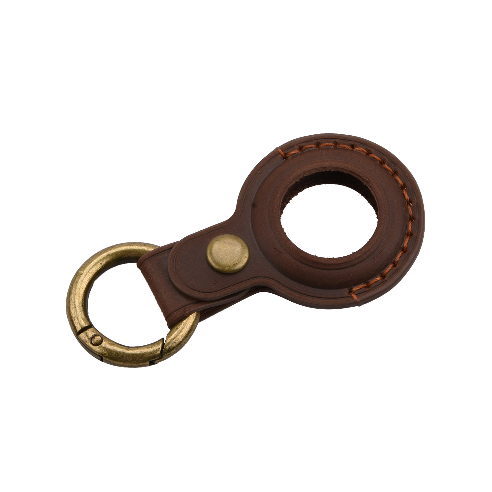 1PCS Cowhide Leather AirTag Ca - Airtag Holder Case recension och pris