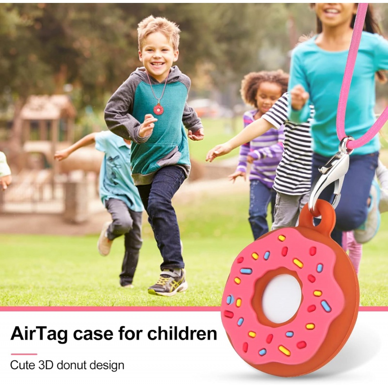 Airtag Necklace For Kids - Nev - Airtag Holder Case recension och pris