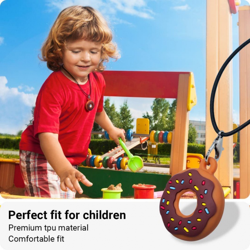 Airtag Necklace For Kids - Nev - Airtag Holder Case recension och pris