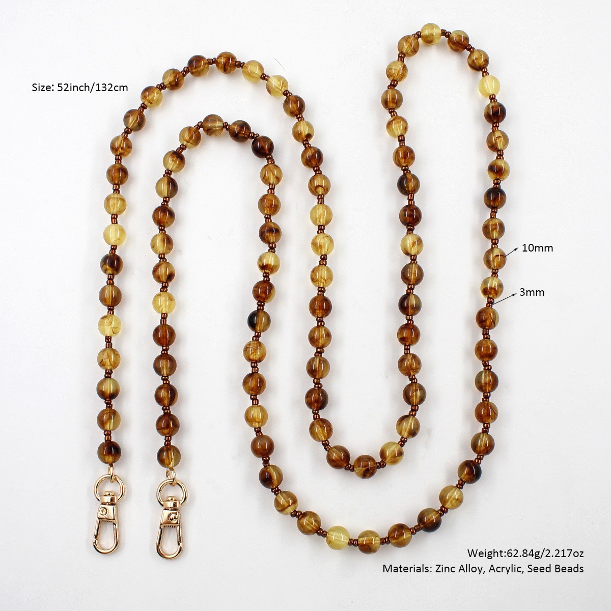 Women Glass Bead Bag Chain Lon - Phone Accessories Crochet recension och pris