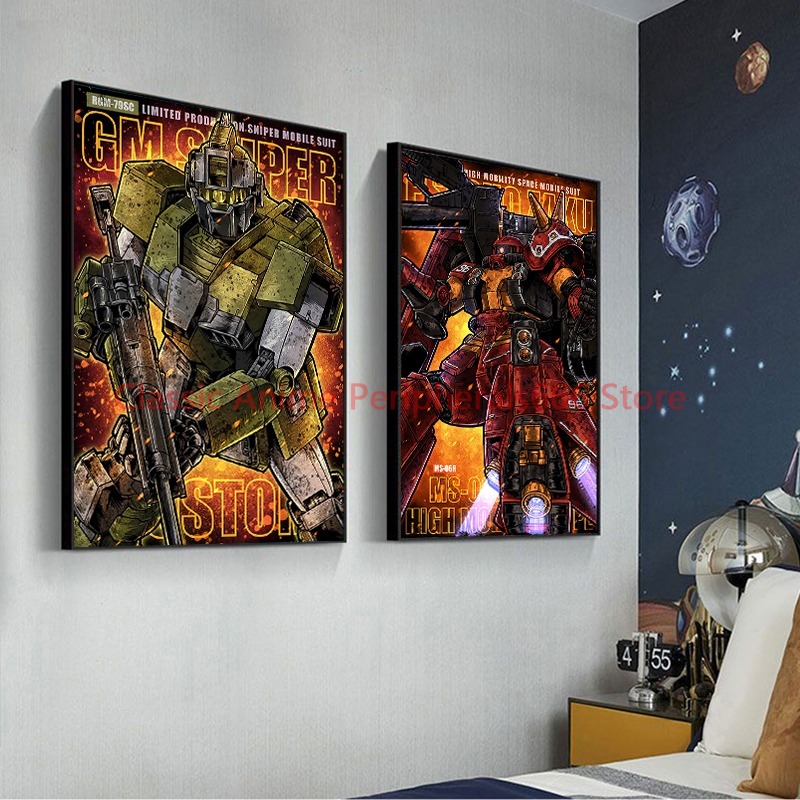 Retro Gundam Hanging Painting, - Phone Accessories Supplier recension och pris