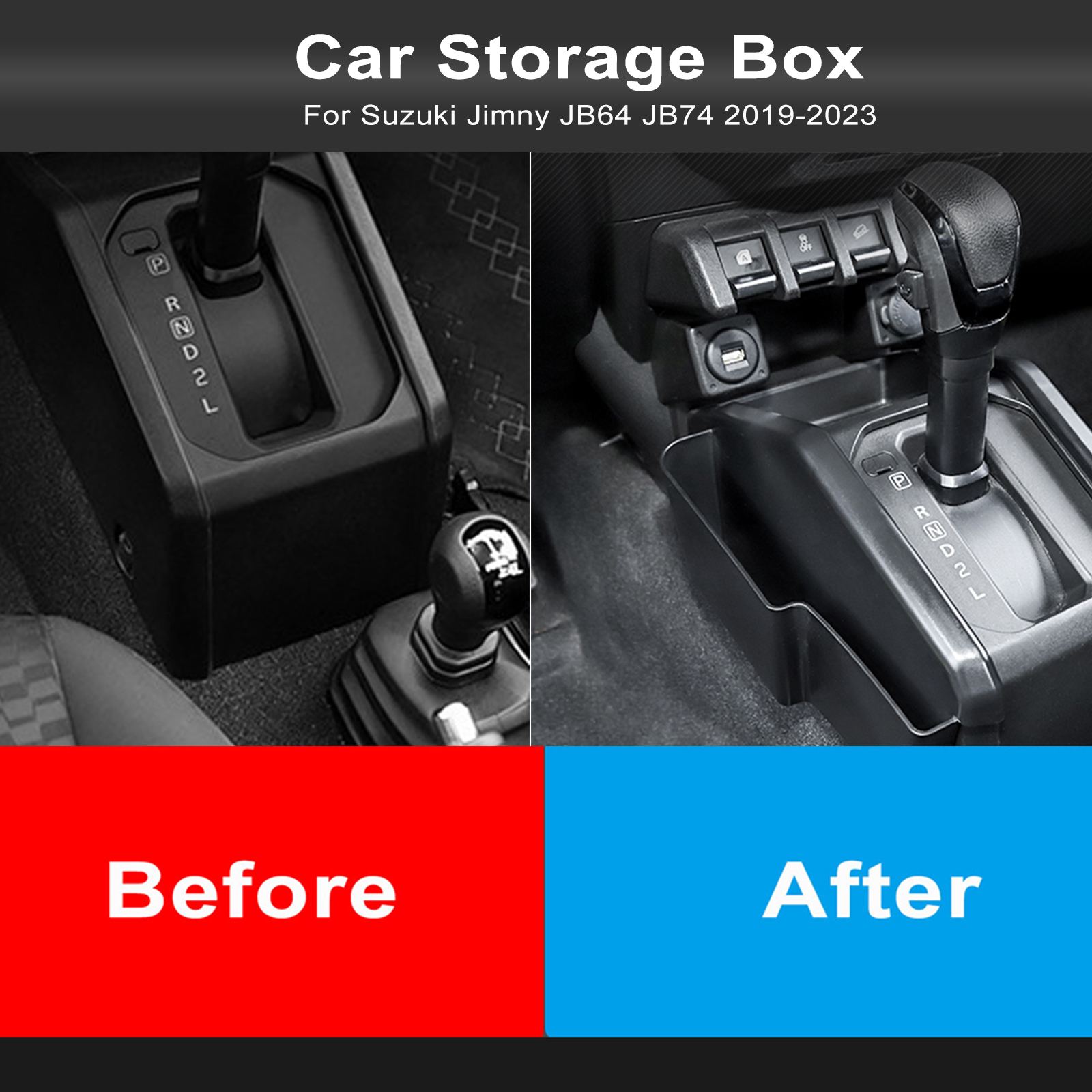Car Gear Shift Side Storage Bo - Phone Accessories Crochet recension och pris
