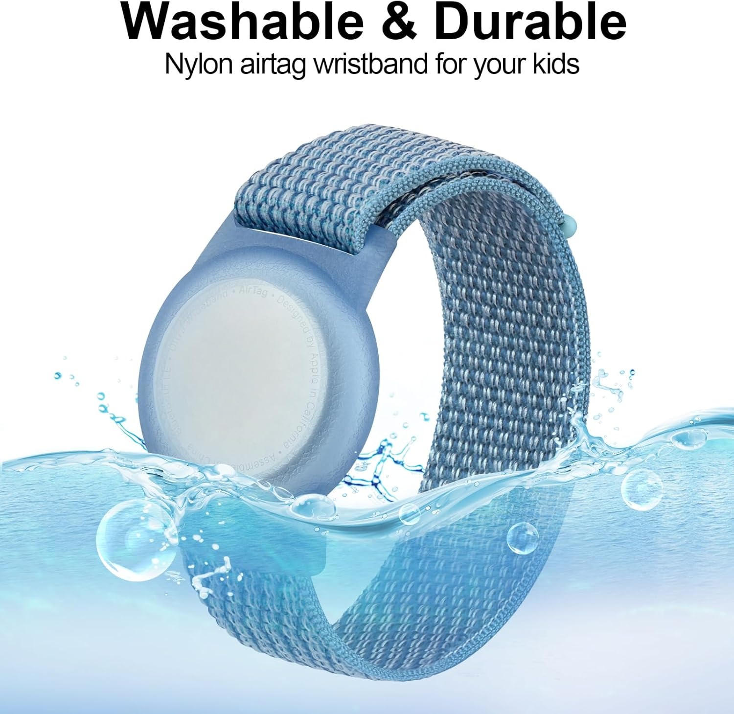 Nylon AirTag Bracelet for Kids - Airtag Holder Case recension och pris