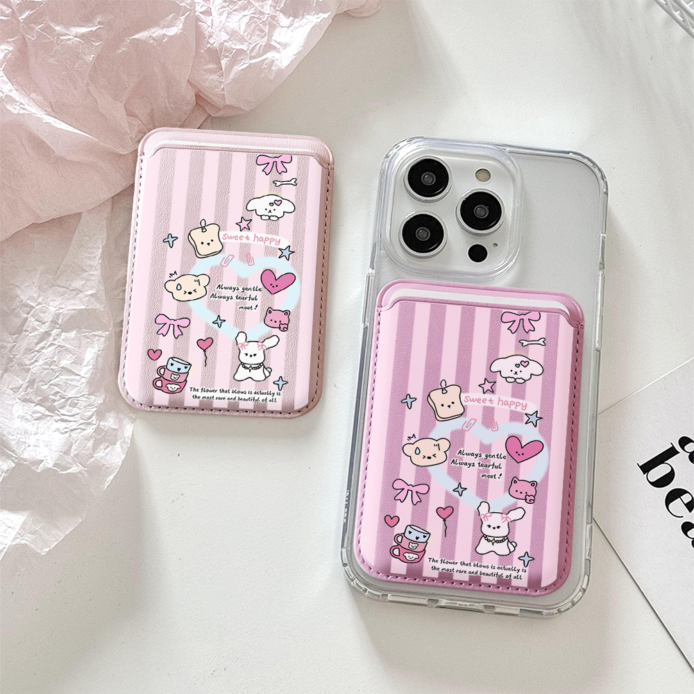 Cute Girly Sketch Style Leathe - Phone Accessories Crochet recension och pris