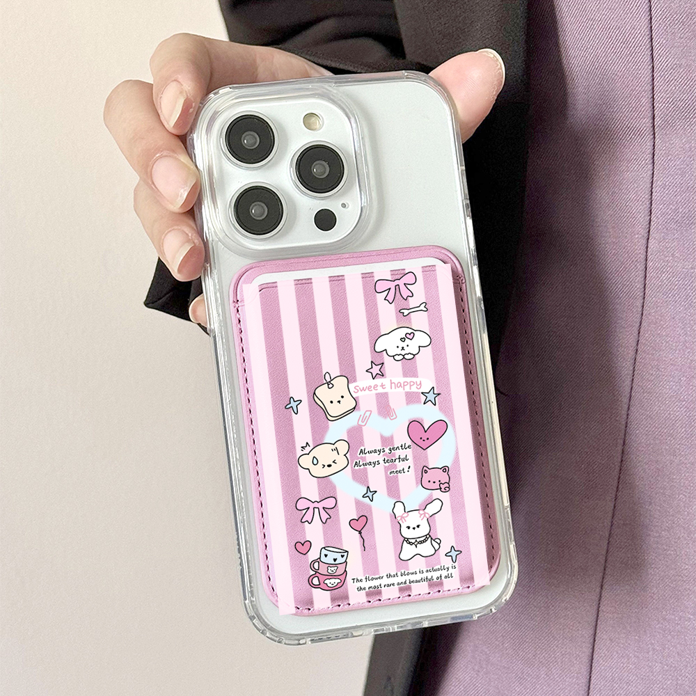 Cute Girly Sketch Style Leathe - Phone Accessories Crochet recension och pris
