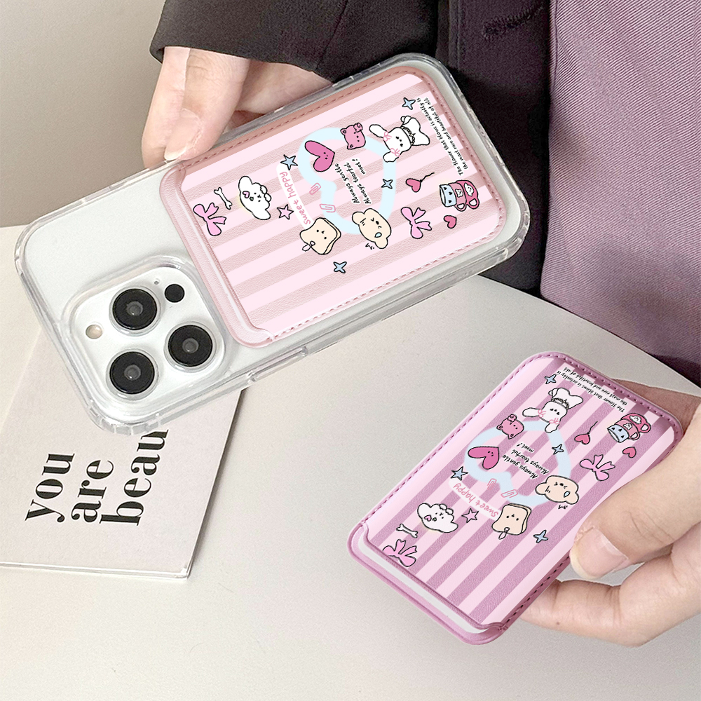 Cute Girly Sketch Style Leathe - Phone Accessories Crochet recension och pris