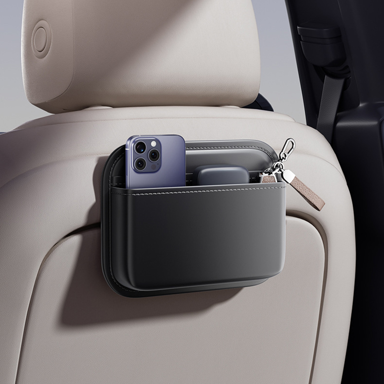 Simple Car Seat Side Pocket Or - Phone Accessories Crochet recension och pris