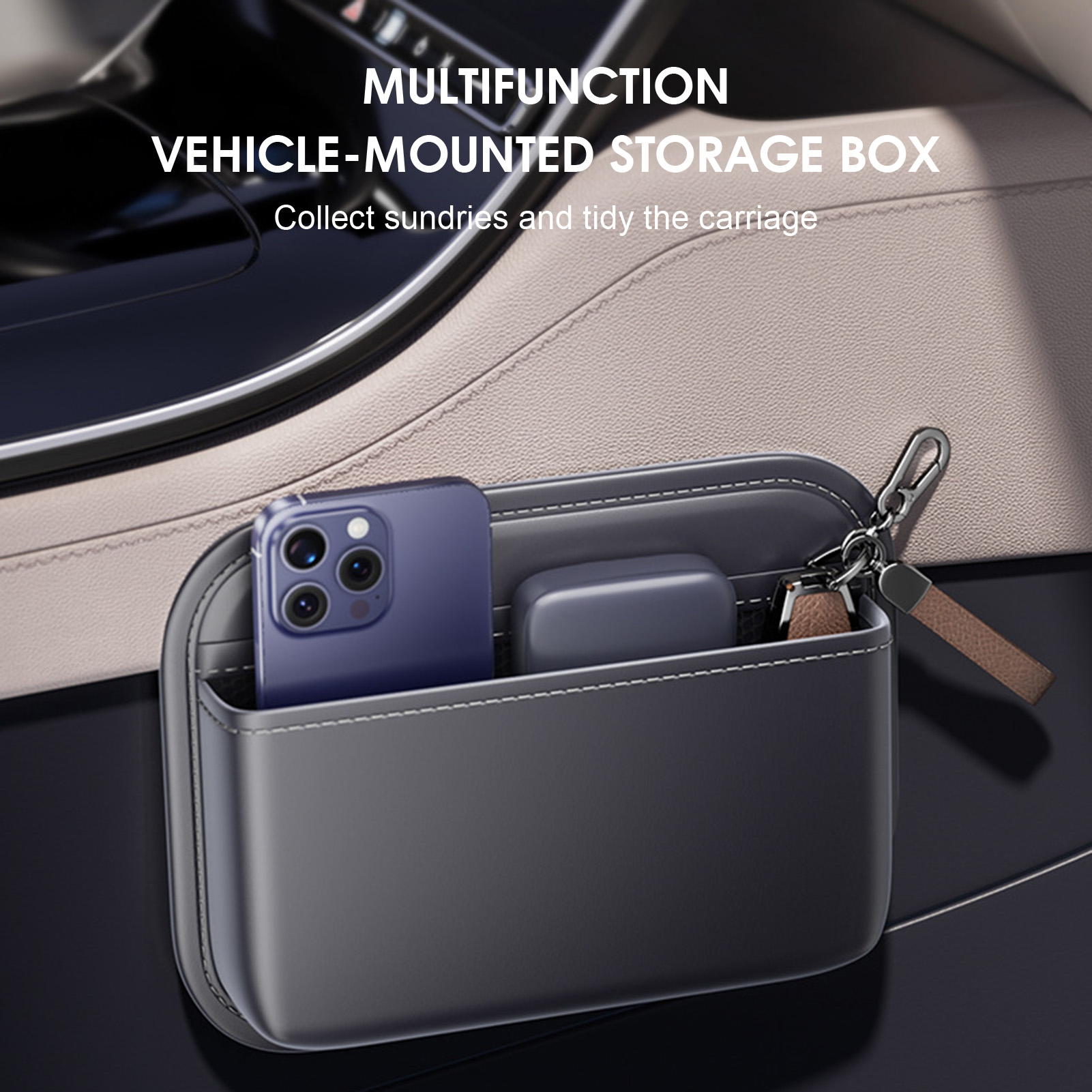 Simple Car Seat Side Pocket Or - Phone Accessories Crochet recension och pris