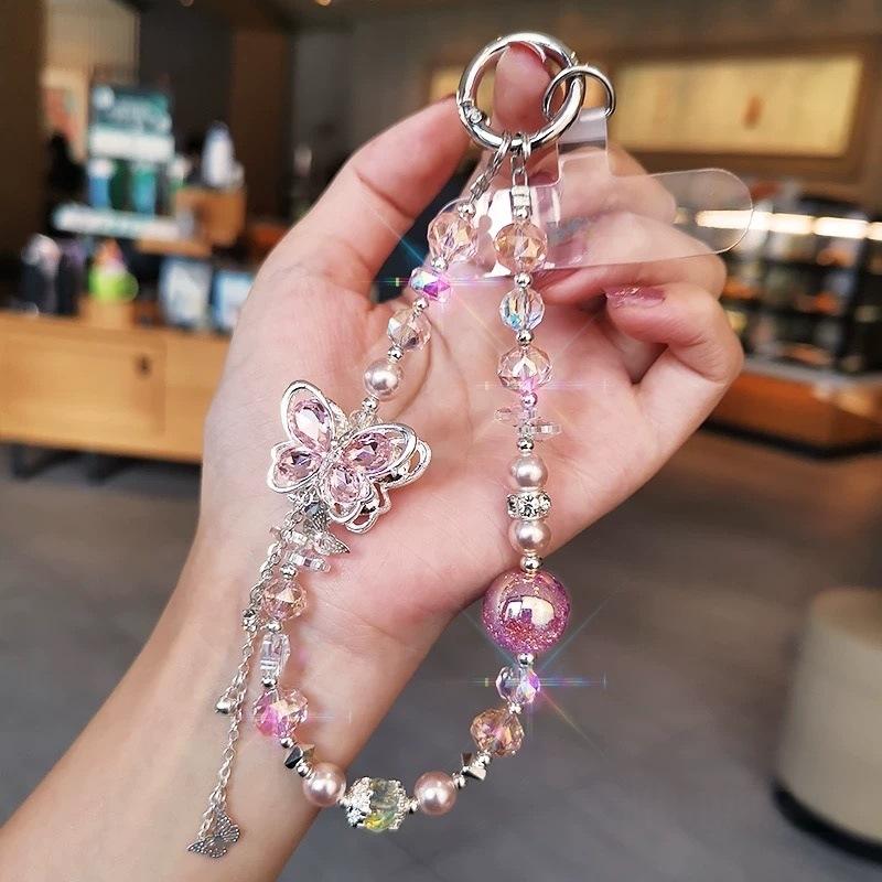 1 Piece Crystal Beaded Phone C - Phone Accessories Crochet recension och pris