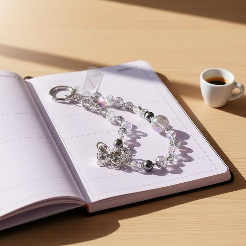 1 Piece Crystal Beaded Phone C - Phone Accessories Crochet recension och pris
