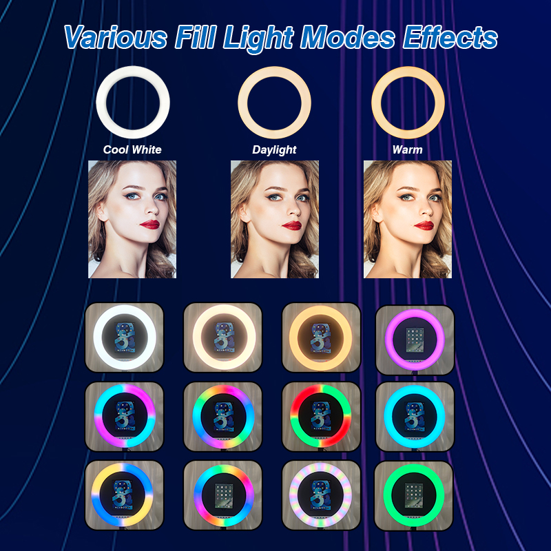 80cm 360° Selfie Photo Booth w - Led Strip Selfie recension och pris