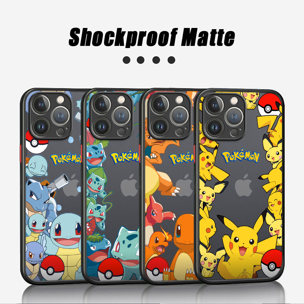 Hot Anime Cartoon Pokemon Case - Phone Accessories Logo recension och pris