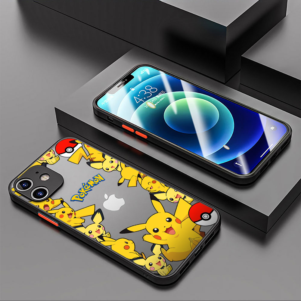 Hot Anime Cartoon Pokemon Case - Phone Accessories Logo recension och pris