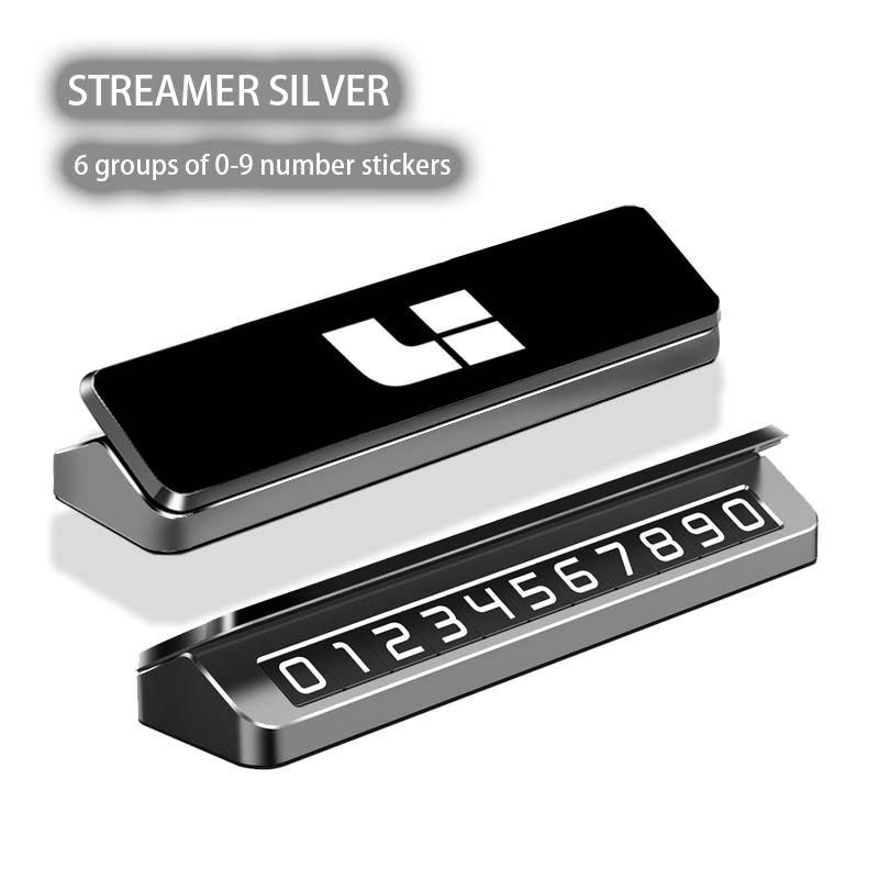 Car Metal Mobile Phone Number  - Phone Accessories Logo recension och pris