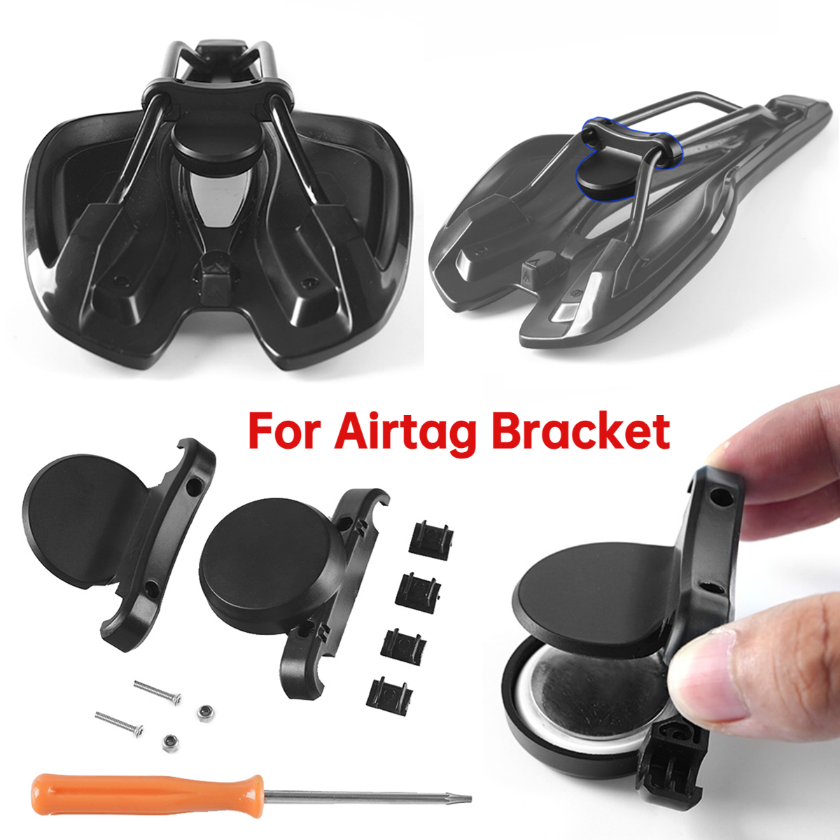Bike Holder Bracket Protective - Airtag Holder Case recension och pris