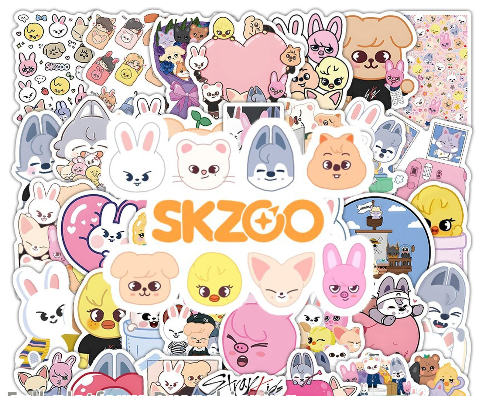 50 Skzoo Stickers Cartoon Fun  - Phone Accessories Supplier recension och pris