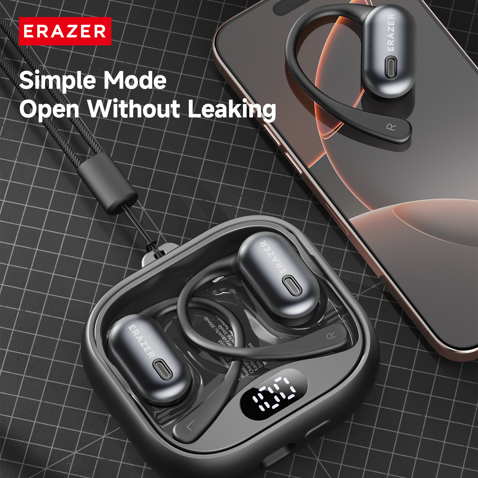 [Bluetooth V6.0] ERAZER XF53 B - Phone Accessories Amazon recension och pris